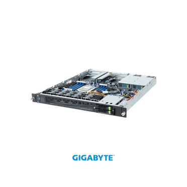 GIGABYTE E143-E30-AAG1 Edge Server - AMD EPYC™ 8004 - 1U UP 2-Bay Gen5 NVMe/SATA/SAS-4 Titanium