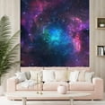 thumbnail image 3 of Idea4wall 3pcs Galaxy Eclipse Astronomy & Space Stick Wallpaper Removable Wall Murals Large Wall Stickers for Home Decoration, 96"x72", 3 of 5