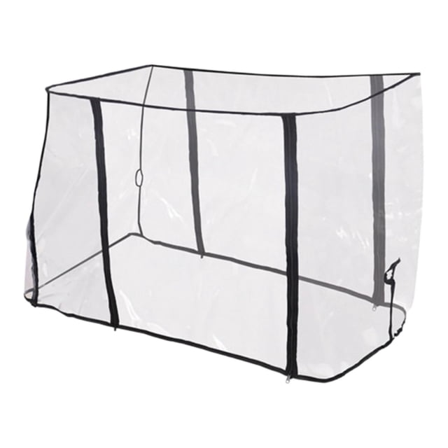 Funda protectora para carrito de compras, transparente, de PVC, a prueba de polvo, plegable, ideal para ir de compras, picnic y camping.