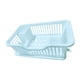 thumbnail image 1 of Escurreplatos multifuncional y ligero para utensilios de cocina. Azul, 1 of 9