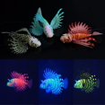 thumbnail image 3 of BAELLERT Fish Tank Silicone Lionfish Decoration with Suction Cup Glow in The Dark Realistic Floating Colorful Fish Model Aquarium Landscape Ornament, 3 of 7