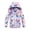 Light Purple-E, variant on LRen Teens Hooded Windbreaker Jacket Drawstring Waist Long Coat, Lightweight Zip Up Spring Fall Outerwear for Big Kids, School Daily Wear