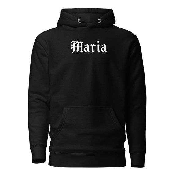 Maria Hoodie (Black, S)