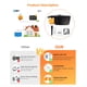 thumbnail image 3 of Medidor de de Agua Solar ME201WS, Sensor Ultrasónico de , Dispositivo Inteligente para el Hogar Alimentado por Panel Solar., 3 of 5