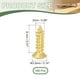 thumbnail image 2 of Tornillos de Madera de Latón Uxcell, Tornillos Autoperforantes, Cabeza Plana de Cruz, Adecuados para Bisagras de Puertas, Electrónica, Muebles M2 x 8 mm 100, 2 of 6