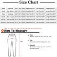 thumbnail image 3 of Wycnly Womens Pants Womens Wide Leg Trousers Casual Solid Elastic Waist Plus Size Lightweight Dress Pants Fashion Street Style Cargo Pants Fall, 3 of 5