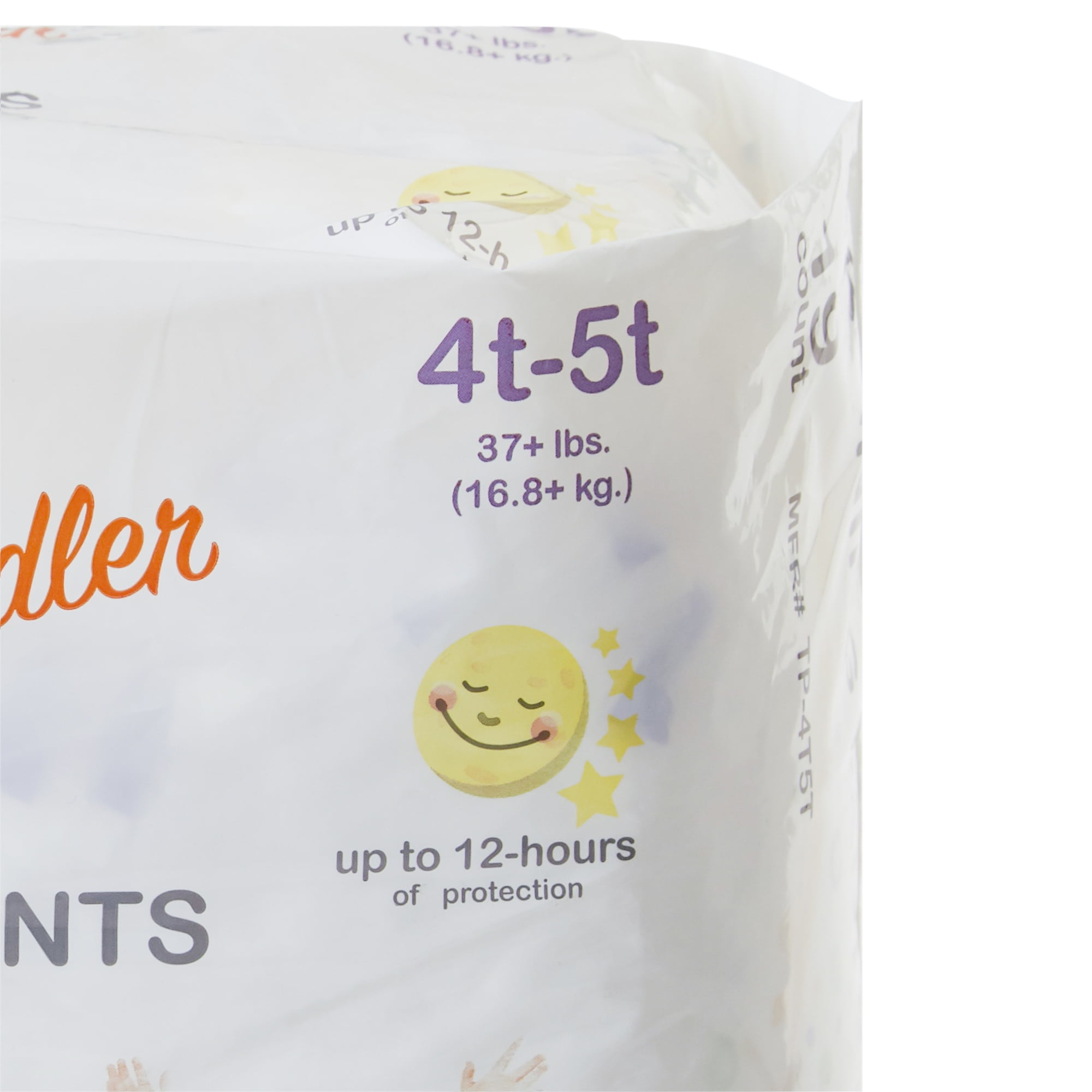 McKesson Toddler Training Pants - Heavy-Absorbency with Wetness indicator, Disposable - Size 4T to 5T (Over 37 lbs.), 19 Count, 4 Packs, 76 Total