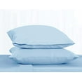 thumbnail image 2 of 600 Thread Count Egyptian Cotton Pillow Cases, Breathable, Cooling, 2-PCs (1-Pair) Pillow Cases Standard/Queen Size Pillow Cases (Medium Blue), 2 of 6