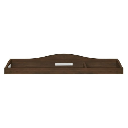 Evolur Changing Tray in Antique Brown, Space Saver