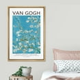 thumbnail image 2 of PixonSign Framed Canvas Print Wall Art Vincent Van Gogh Flowering Almond Blossoms Classic Vintage Illustrations Fine Art Decorative Multicolor for Living Room, Bedroom, Office - 24"x36" NATURAL, 2 of 5