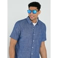 thumbnail image 2 of Foster Grant TruPolar Black Geometric Men's Polarized Sunglasses, 2 of 5