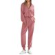 thumbnail image 1 of Conjunto Deportivo PRETTYGARDEN para Mujer 2 Piezas con Suéter y Pantalón Rosa Talla L, 1 of 7