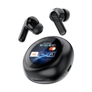 Headphones Active Noise Cancelling Earbuds With Screen Water Proof Blue Tooth Ear Buds Sport True Wireless Bluetooth Earbuds For Phones With Charging Case Earphones Noise Cancelling Earbuds