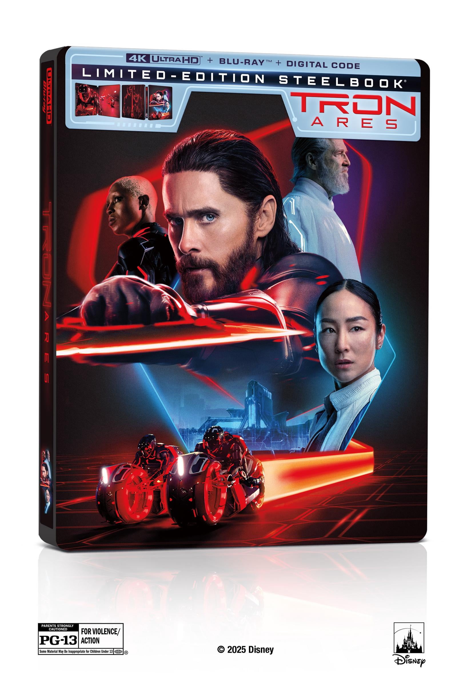 トロン:アレス 4K UHD Blu-ray スチールブック Tron: Ares (Steelbook) (4K Ultra HD + Blu-ray + Digital Copy) Walt