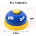 thumbnail image 5 of Pet Bell, 2 Pack Metal Bell Dog Training With Non Skid Rubber Bottoms Dog Door Bell For Potty Training Ring Pet Tool Communication Device For Small Do, 5 of 5