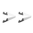 thumbnail image 3 of relayinert Adjustable Mobile Phone Holder V Shaped Phone Holder Universal Phone Accessory White 2Set, 3 of 6