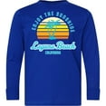 thumbnail image 3 of Inktastic Summer Enjoy the Sunshine Laguna Beach California in Blue Long Sleeve Youth T-Shirt, 3 of 5