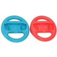 thumbnail image 1 of Game Controller Racing Steering Wheel Grip for Switch JoyCon, Universal Compatibility Enhances Racing Drifting with ABS Material and Portable Design, 1 of 7