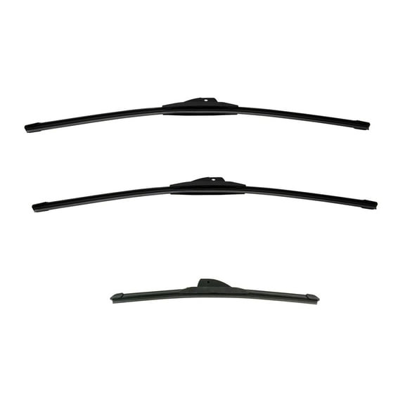 Geelife Tech Windshield Wiper Blade Front & Rear 3pc Set