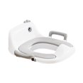 thumbnail image 4 of Asiento para orinal para bebé perfecl gris que se adapta a la mayoría de los inodoros, 4 of 8
