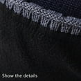 thumbnail image 3 of Gorro de invierno Gorro de trineo liso con puños de punto cálido, 3 of 5