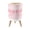 Color 2, variant on Small Trash Can with Lid Tropical Beach Oysters Palm Trees Tranquil Waters 1.8 Gallon Dog Proof Trash Can Round Garbage Can Waste Bin Wastebasket for Bathroom Bedroom Living Room