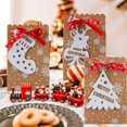 thumbnail image 5 of Bolsa De Regalo De Papel, Cajas De Papel Navideñas, Bolsas De Regalo Navideñas De Papel Kraft, Bolsas De Regalo Con 24 Etiquetas Y Cintas Navideñas Blancas, Bolsas De Regalo Kraft Para Dulces C, 5 of 5