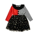 thumbnail image 3 of Piuwrlz Kids Cos Perform Dresses for Girls Halloween Party Dress Black Size 7-8 Years, 3 of 6