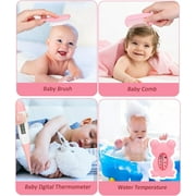Baby Grooming Kit, 20 in 1 Newborn Baby Essentials for Newborn Infant Toddlers, Pink