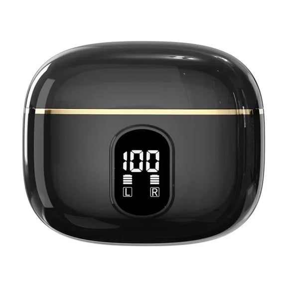 Wireless Earphones, Bluetooth Earphones, Bluetooth 5.4 LED Display Screen, remaining Capacity Display, Automatic Pairing, Hands-Free Calling, Built-in Microphone, Touch Operation