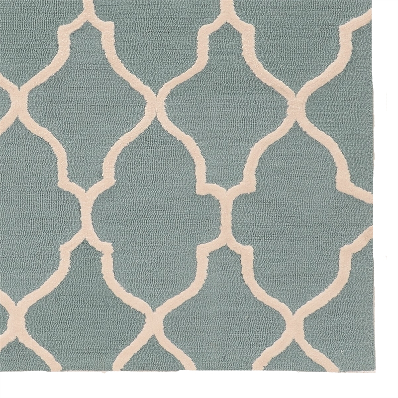 5X7 TRIO GEO TURQUOI