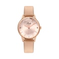 thumbnail image 2 of Resicozy Watches for Women Simple Clear Arabic Numeral Easy to Dial Quartz Watches Soft Leather Strap Casual Wristwatch 2026 Rose Gold, 2 of 4