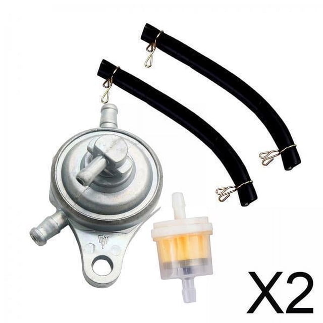 2x Carburador De Válvula De Gas De Bomba De Combustible Para Scooter De Motor 50cc 125cc 150cc Gy6