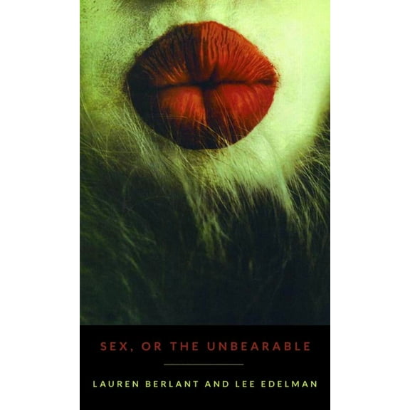 Theory Q Sex, or the Unbearable, (Paperback)