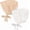 Beige White, variant on 2 Pcs Women Hijab Undercap Islamic Muslim Under Hijab Cap Inner Under Scarf Hat Turban Breathable Head Bonnets
