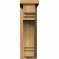 thumbnail image 2 of 5 1/2"W x 14"D x 18"H Pescadero Smooth Corbel w/Backplate, Western Red Cedar, 2 of 9