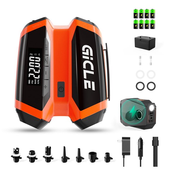 Bomba de Aire Eléctrica Gicle 51.2Wh Recargable para Paddle Board