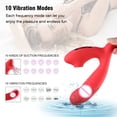 thumbnail image 4 of Sucking Vibrator with 10 Suction and Vibration Patterns, Clitoral Sucking Vibrator for G Spot Adult Sex Toys for Women, 4 of 7