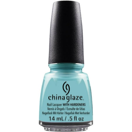 Nail Glaze - China Glaze Nail Lacquer with Hardeners, For Audrey, 0.5 fl oz