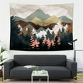 thumbnail image 3 of Wall Tapestry Decorative Print Nature Mountain Wall Carpet Beach Throw Blanket, 3 of 8