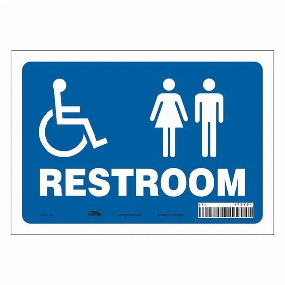 Condor Safety Sign,7 in x 10 in,Vinyl 473Y51