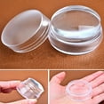 thumbnail image 5 of Besufy Nail Art Stamper + Scraper Clear Nail Art Stamping Silicone Stamper + Scraper DIY Manicure Transfer Tool, 5 of 6