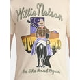 thumbnail image 4 of Willie Nelson Men's and Big Men's Graphic Tee with Short Sleeves, Sizes S-3XL, 4 of 5