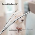 thumbnail image 3 of HASHIMOTO Dog Grooming Scissors, Curved Scissors for Dog Grooming, 7.5 inch, 30 Degree of Curved Blade,Light Weight, Pet Shears for Trimming Face and Paws., 3 of 5