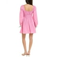 thumbnail image 2 of STAUD womens  Bow Dress, XS, Pink, 2 of 3