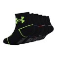 thumbnail image 4 of Pack múltiple de calcetines Under Armour Basic Essential Black 4/6 para niños, 4 of 4