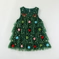 thumbnail image 2 of MEZZALL Toddler Girls Sleeveless Christmas Holiday Dress Dance Party O-Neck Dresses Breathable Teen Dailywear, 2 of 7