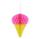 thumbnail image 1 of Bewildely Bola de nido de abeja para colgar, suministros de bricolaje, accesorios de fiesta para decoración de boda, diseño de Navidad, adornos Artesanía Rosa, 1 of 6