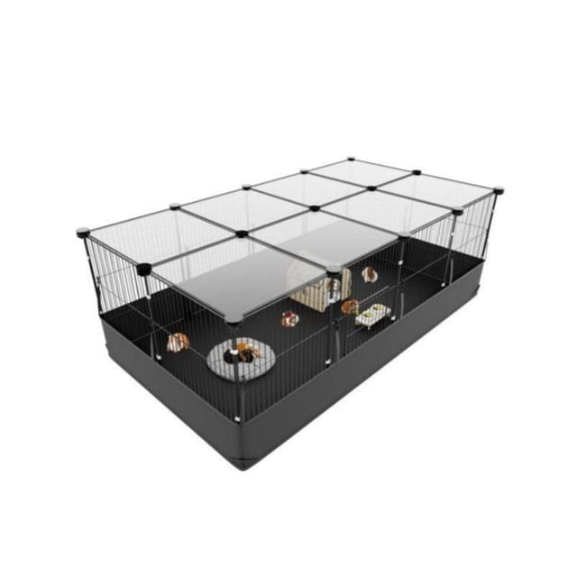 Ultimate Outdoor Pet Rabbit Cage Stylish Home Rabbit Villa Cozy Rabbit Nest for Happy Bunnies