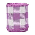 thumbnail image 1 of BKER Easter Pastel Plaid Ribbon For DIY Presents Wreaths & Bows Ideal For Holiday Crafts Delicate To Easter, 1 of 2
